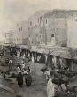 Rue du marché à Larache
