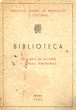 Biblioteca,catalogo de autores y obras anonimas