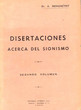 Disertaciones acerca del Sionismo