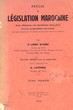 Précis de Législation Marocaine