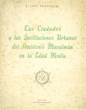 Las ciudades y las instituciones urbanas del occidente musulman en la edad media