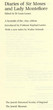 Diaries of Sir Moses and Lady Montefiore, edited by L. Loewe.