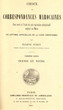 Choix de correspondances marocaines; textes et notes, traductions.