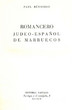 Romancero judeo-espagnol de Marruecos.