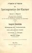 Die Speisegesetze der Karaer von Samuel el-Magrebi