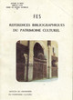 Fés:Références Bibliographiques du patrimoine culturel