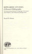 Sephardic studies:A research Bibliography