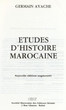 Etudes d'Histoire Marocaine