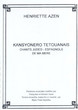 Kansyonero Tetouanais.Chants Judéo-Espagnols ma mère