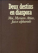 Deux destins en diaspora,moi Myriam Attias,Juive sépharade.
