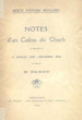 Notes d'un colon du Gharb.