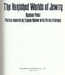 The Vanished World of Jewry