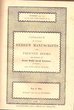 Catalogue of valuable Hebrew manuscripts and printed books, property of Grand Rabbi Jacob Toledano o