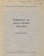 Portrait of Anglo-Jewry 1656-1836