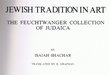 Jewish Tradition in Art; Feuchtwalger collection