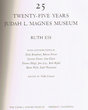 25 years Judah L.Magnes Museum