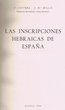 Las inscripciones hebraicas de espana