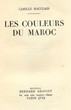 Les couleurs du Maroc