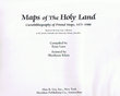 Maps of the Holy Land, 1475-1900