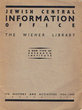 Jewish Central Information: The Wiener Library