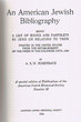 An American Jewish Bibliography