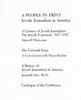 A People in print :Journalism in America