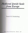 Medieval Jewish Seals from Europe