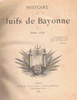 Histoire des Juifs de Bayonne