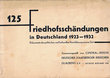 Friedhfsschandungen in Deutschland 1923-1935