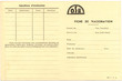 Fiche de vaccination
