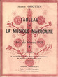 Tableau de la musique marocaine.