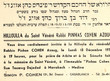 Hiloula de Rabbi Pinhas Cohen Azoug