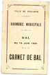 Carnet de Bal