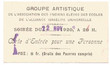 Carte d'Entrée