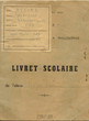 Livret Scolaire d'Attias Claudine