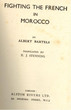 Fighting the french in Morocco