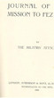 Journal of our mission to Fez (1909)