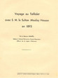 Voyage au Tafilalet avec S.M. le Sultan Moulay Hassan en 1893