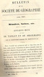 Quelques mots au sujet de Tafilet et Sidjilmassa