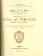 Réception...Moulay Youssef sultan du Maroc
