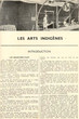 Les Arts Indigènes