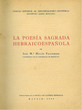 La poesia sagrada hebraicoespanola