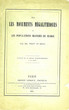 Sur les monuments mégalithiques et les populations blondes du Maroc