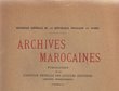 Archives Marocaines