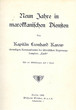 Neun jahre in marokkanichen dienften