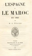 L'Espagne et le Maroc en 1860