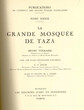 La grande Mosquée de Taza
