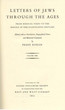 Letters of Jews through the ages.