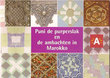 Puni de purperslak en  de ambachten in Marokko