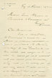 Lettre de Monsieur Elmaleh, Avraham (directeur de l'AIU)